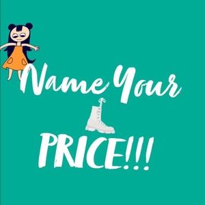 Name your price available now on select items